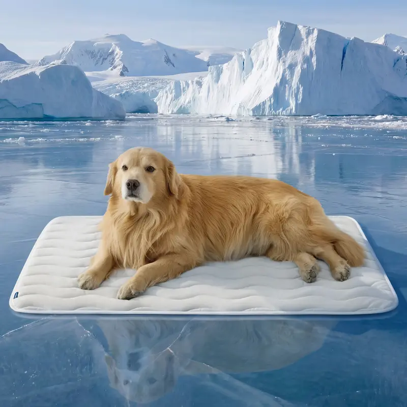 🔥🔥Hot Sale 🧊 Cooling Mat for Dogs - Portable Non-Slip Pet Pad (4x more effective)