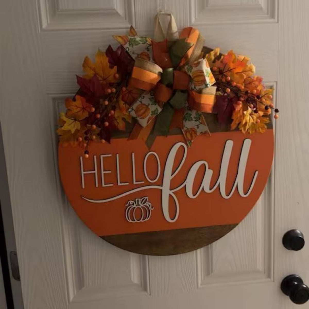 Bring Fall Home — Handcrafted 3D Hello Fall Door Hanger(🍁 LIMITED-TIME FALL SALE — SAVE 25%)