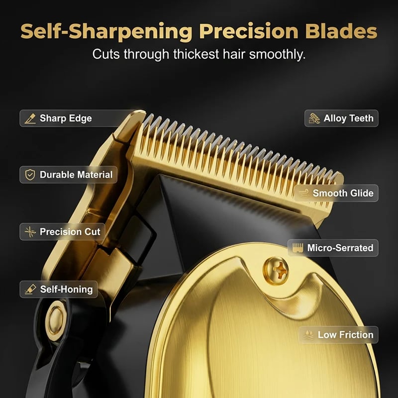 Professional Men's Electric Hair Clipper Set