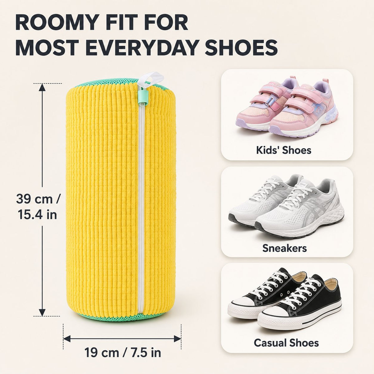 ⚡2 PCS–Laundry Shoe Washing Bag for Washing Machine