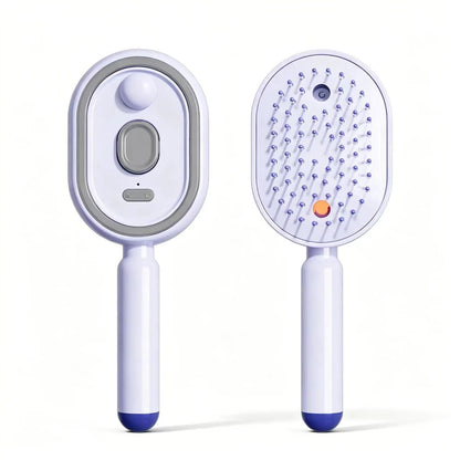 💆‍♀️ Electric Spray Air Cushion Massage Comb – Anti-Static Nano Mist Hair Brush with Scalp Massage ✨🌿