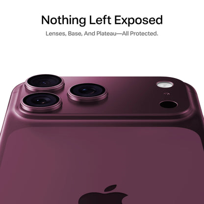 📸1-Piece Metal Frame Camera Lens & Module Protector for iPhone 18/17 Series