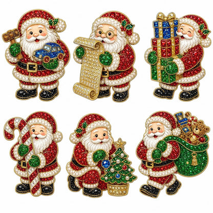 Hot Sale🎄✨ DIY Christmas Pearl & Diamond Painting Fridge Magnet Kit – Festive Holiday Craft Fun