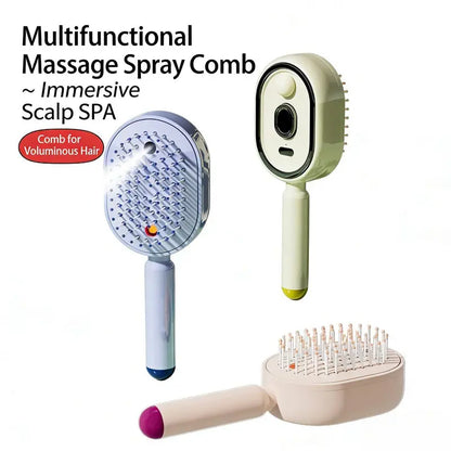 💫SAVE 50% NOW🪮✨Steam Mist Straightening Comb – Easy Salon-Like Hair