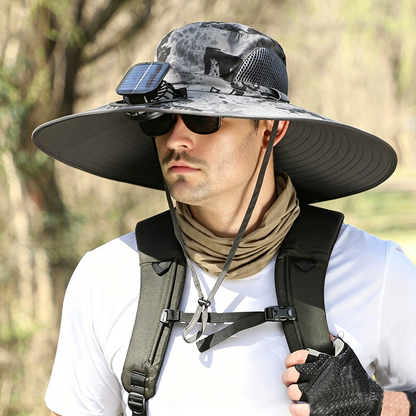 🔥 Summer 2026 Must-Haves – Solar Fan Sun Protection Hat | Limited Time 49% OFF 💥