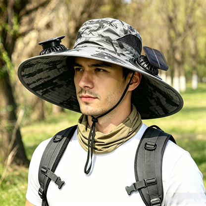 🔥 Summer 2026 Must-Haves – Solar Fan Sun Protection Hat | Limited Time 49% OFF 💥