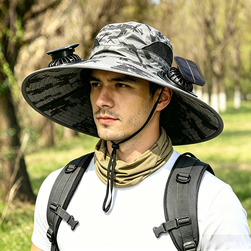 🔥 Summer 2026 Must-Haves – Solar Fan Sun Protection Hat | Limited Time 49% OFF 💥