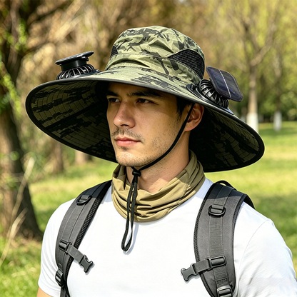 🔥 Summer 2026 Must-Haves – Solar Fan Sun Protection Hat | Limited Time 49% OFF 💥