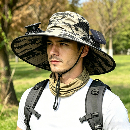 🔥 Summer 2026 Must-Haves – Solar Fan Sun Protection Hat | Limited Time 49% OFF 💥