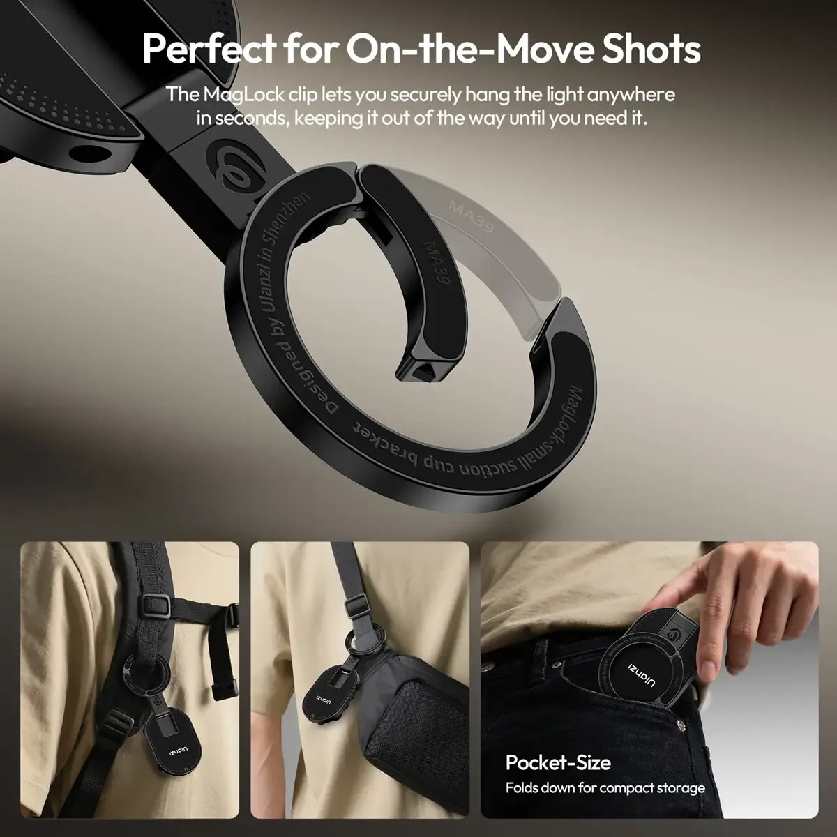 2026 Hot Sale📱 3-in-1 Suction Cup Phone Mount Stand