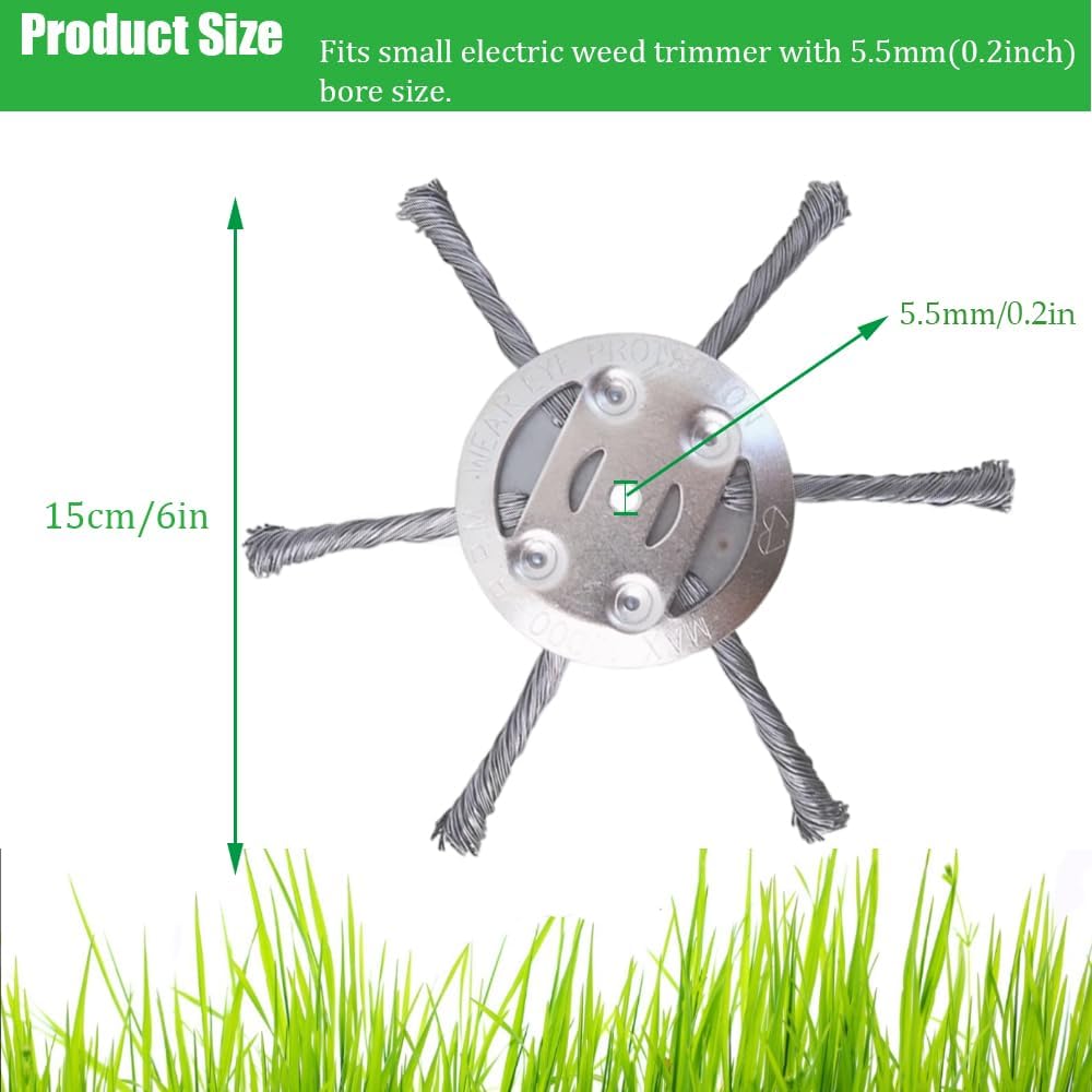 Grass Trimmer Head Made of Steel Wire🌳