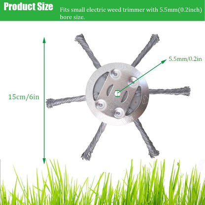 Grass Trimmer Head Made of Steel Wire🌳