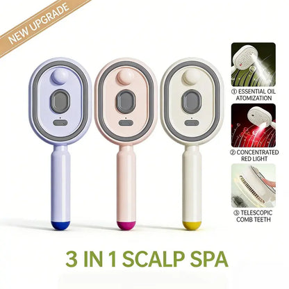 💫SAVE 50% NOW🪮✨Steam Mist Straightening Comb – Easy Salon-Like Hair