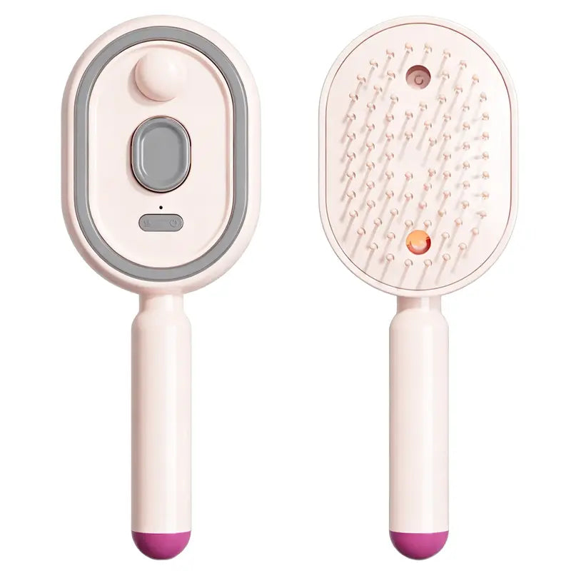 💫SAVE 50% NOW🪮✨Steam Mist Straightening Comb – Easy Salon-Like Hair