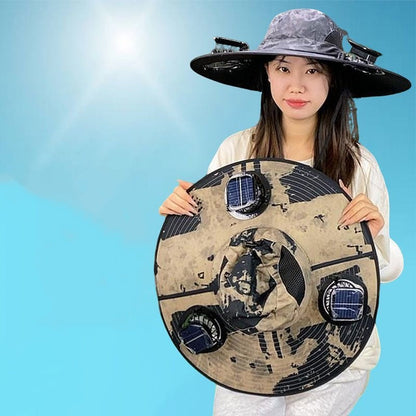 🔥 Summer 2026 Must-Haves – Solar Fan Sun Protection Hat | Limited Time 49% OFF 💥