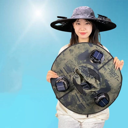 🔥 Summer 2026 Must-Haves – Solar Fan Sun Protection Hat | Limited Time 49% OFF 💥