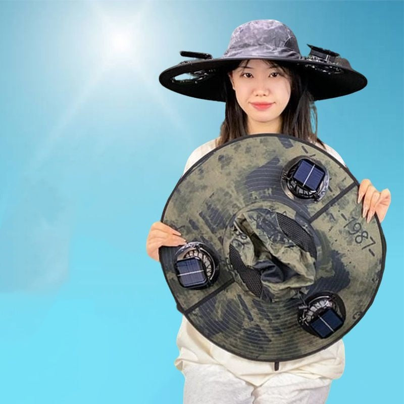 🔥 Summer 2026 Must-Haves – Solar Fan Sun Protection Hat | Limited Time 49% OFF 💥