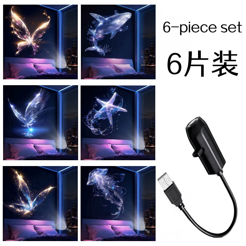 Night Light Projector - Smart Holographic Star Projector