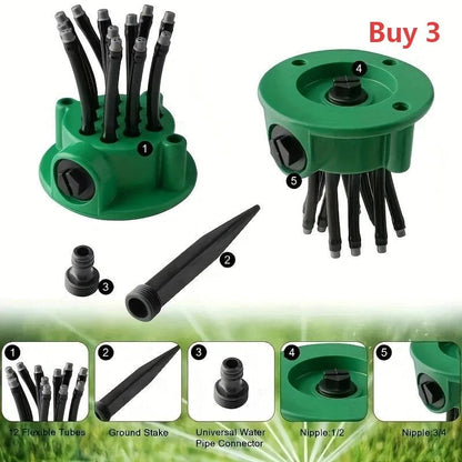 360° Flexible Garden Sprinkler – Aim Water Where You Need It 💦