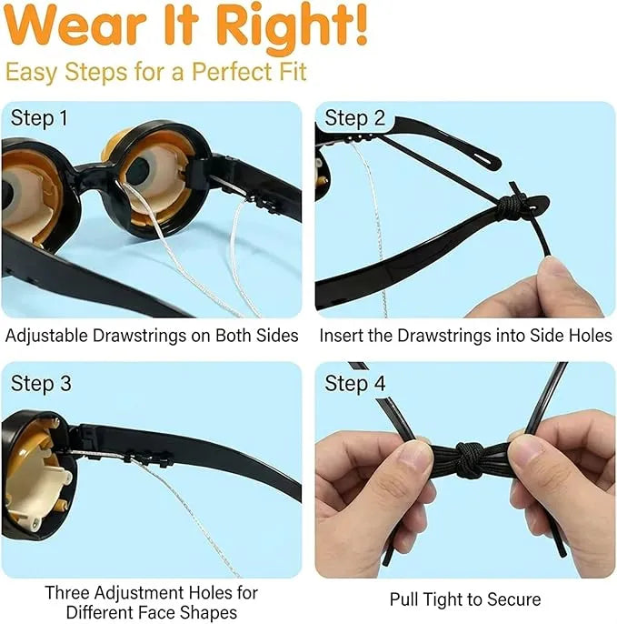 🎉🎉🤣Novelty Funny Glasses with Winking Eye Mechanism