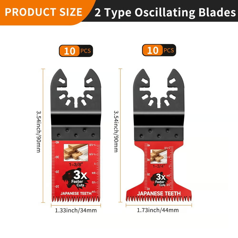 🛠️Professional Teeth Oscillating Multi-Tool Blades 🪚