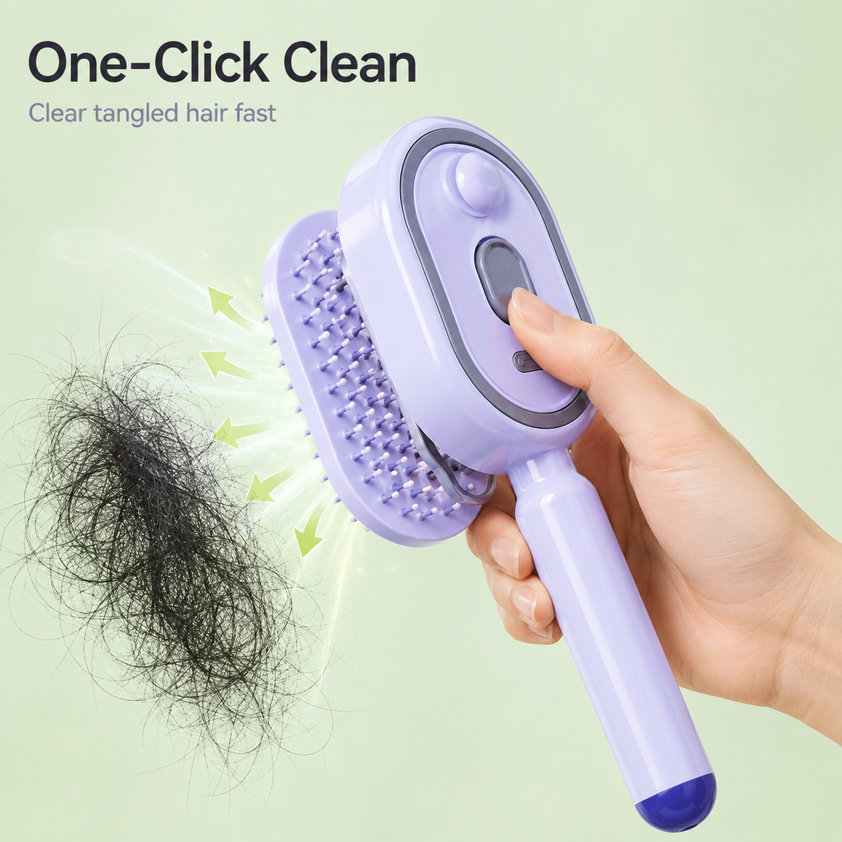 💫SAVE 50% NOW🪮✨Steam Mist Straightening Comb – Easy Salon-Like Hair