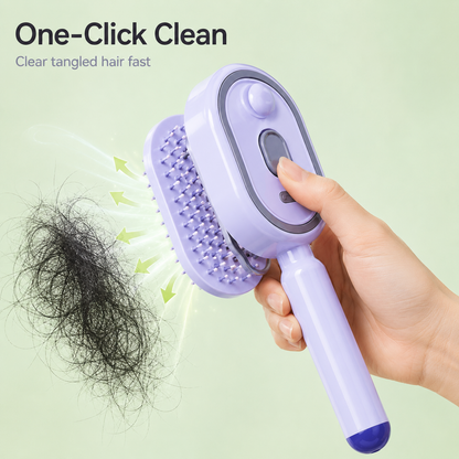💫SAVE 50% NOW🪮✨Steam Mist Straightening Comb – Easy Salon-Like Hair