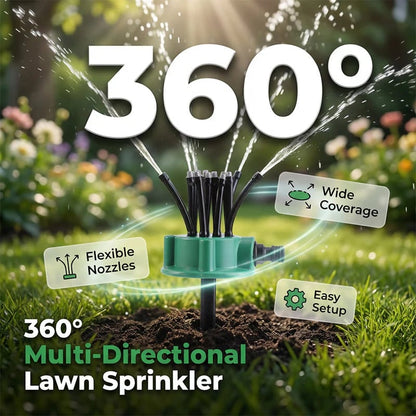 360° Flexible Garden Sprinkler – Aim Water Where You Need It 💦