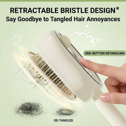 💆‍♀️ Electric Spray Air Cushion Massage Comb – Anti-Static Nano Mist Hair Brush with Scalp Massage ✨🌿