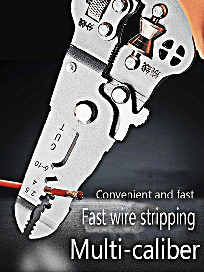 (💥99% of customers chose to buy 3)2026 New Multifunctional Wire Stripper Crimper Cable Cutter Pliers