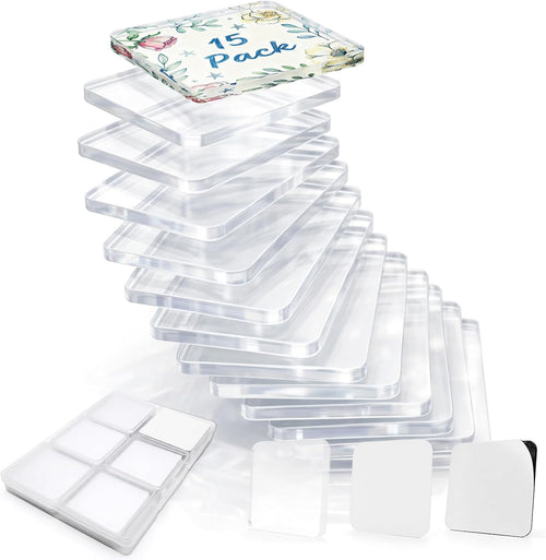 10 Peel & Stick Acrylic Picture Frames for Fridge.