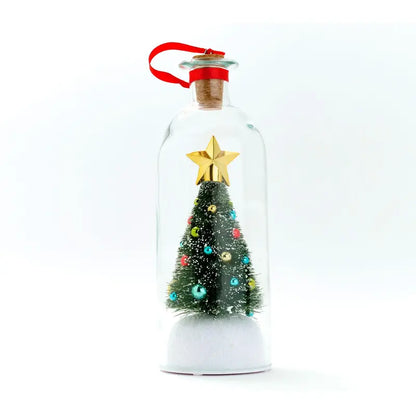 🎄 Mr. Christmas 8" Recordable Christmas Tree Message In A Bottle
