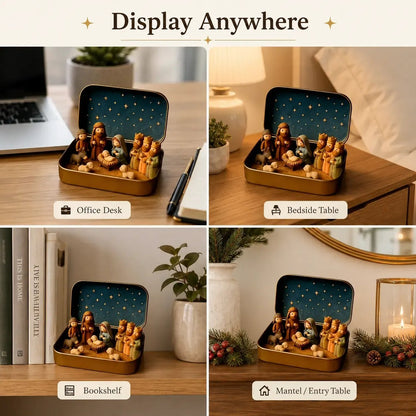 💕Hot sale 30% OFF✨ Pocket-Size Mini Nativity Scene Set