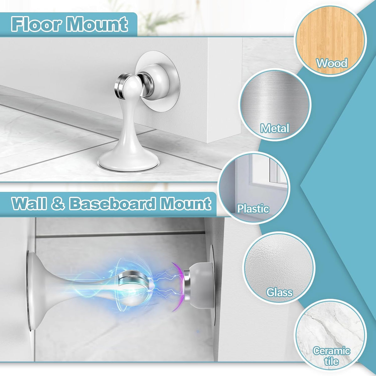 Magnetic Door Stoppers