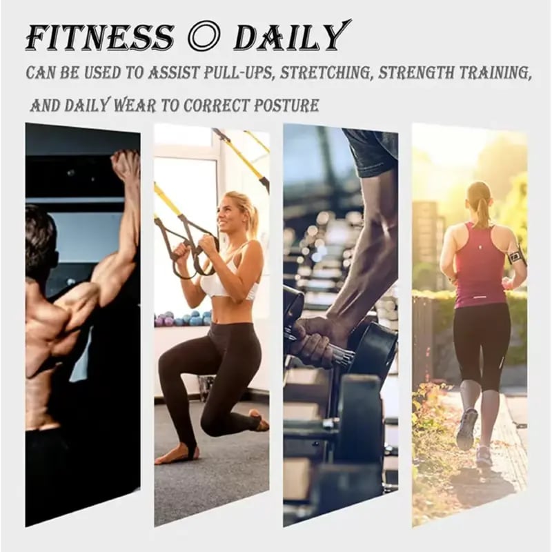 🔥GETBED Fitness Posture Corrector Training Straps