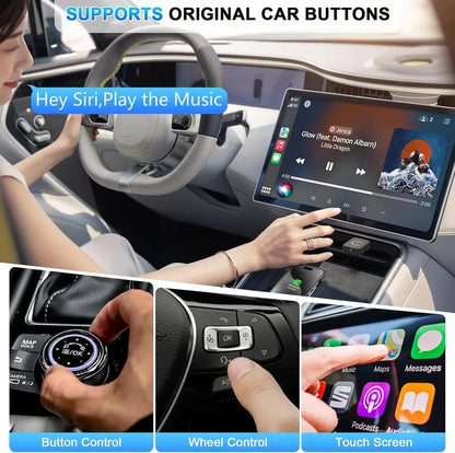Mini Wireless CarPlay Adapter For Both Apple And Android