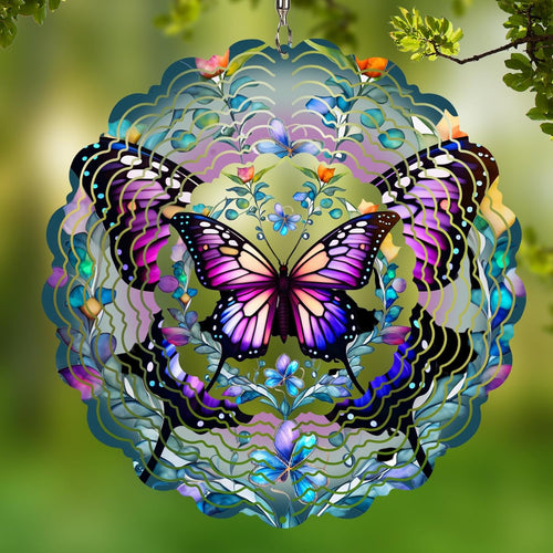 Hanging Wind Spinners Outdoor - Stunning 3D Effect