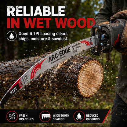 15-Inch Curved Pruning Saw Blades