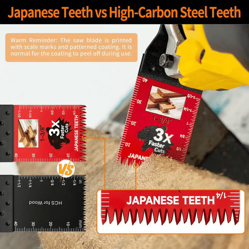 🛠️Professional Teeth Oscillating Multi-Tool Blades 🪚