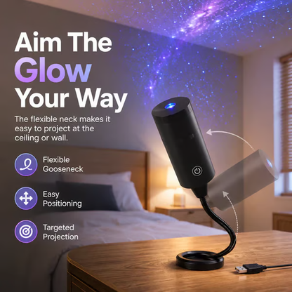 Night Light Projector - Smart Holographic Star Projector