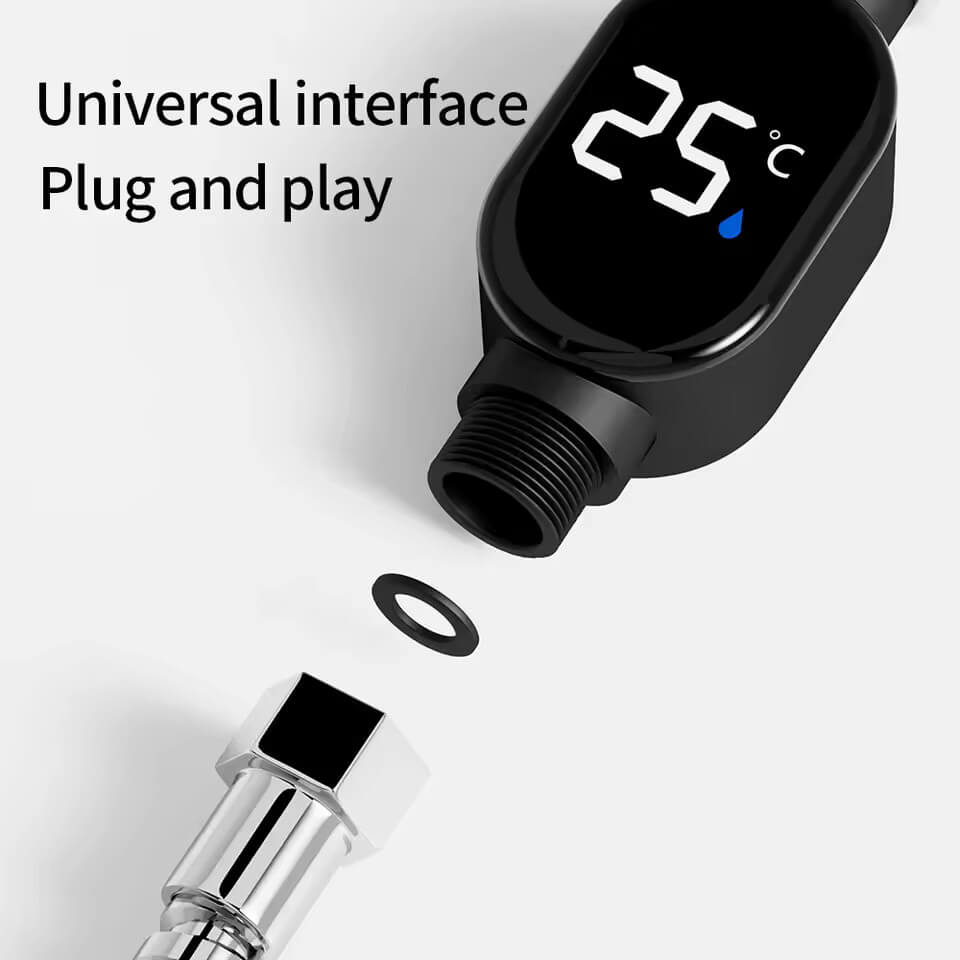 💯🔥2026 New Arrival - 49% OFF🔥Shower thermometer waterproof intelligent temperature digital
