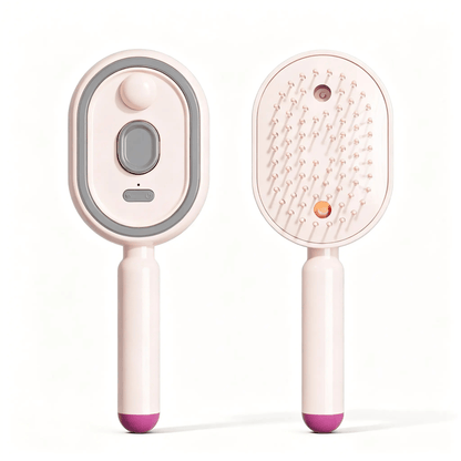 💆‍♀️ Electric Spray Air Cushion Massage Comb – Anti-Static Nano Mist Hair Brush with Scalp Massage ✨🌿