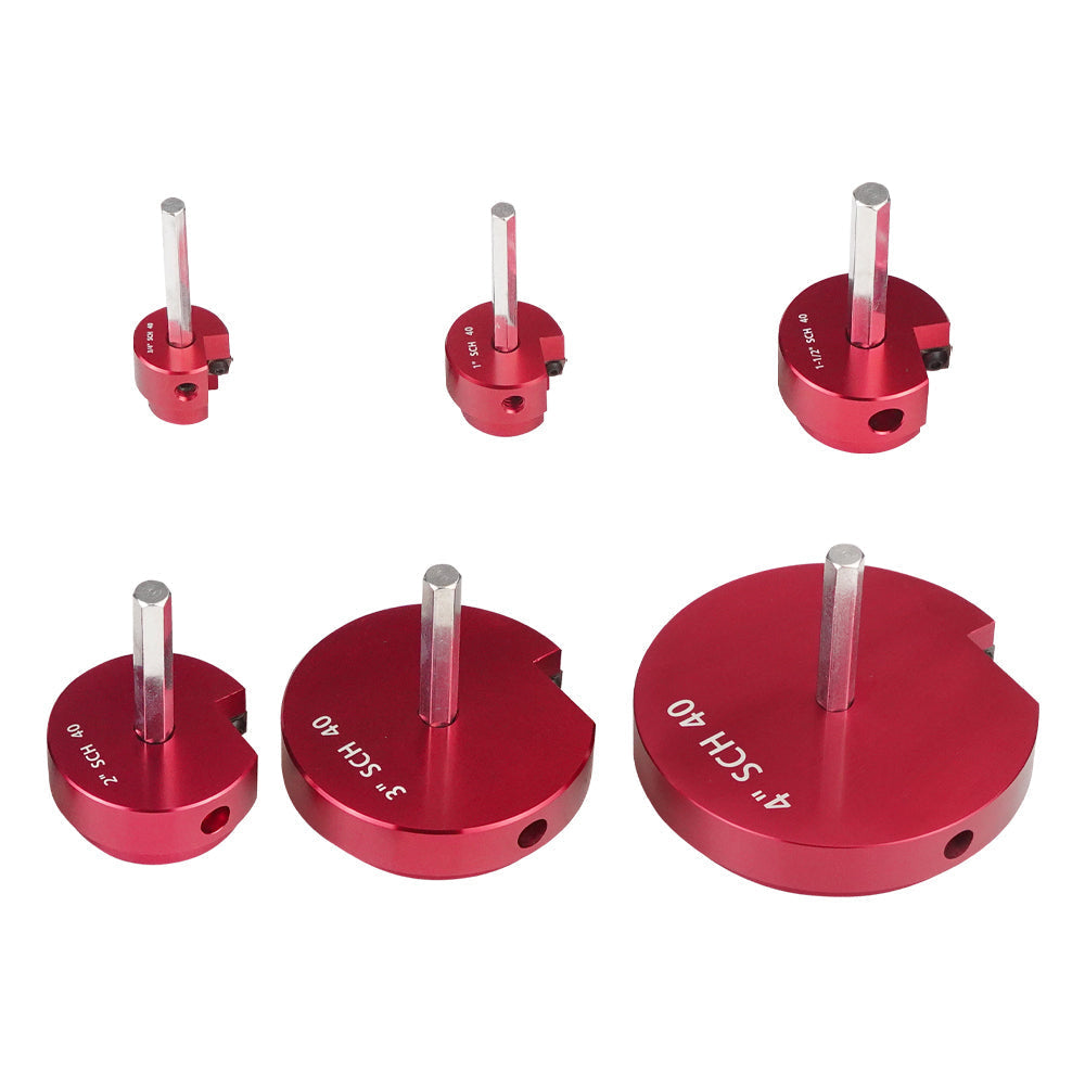 04529 for PPRK6 Plastic Pipe Fitting Reamer 6 Piece Kit Fit standard 1/2" drills