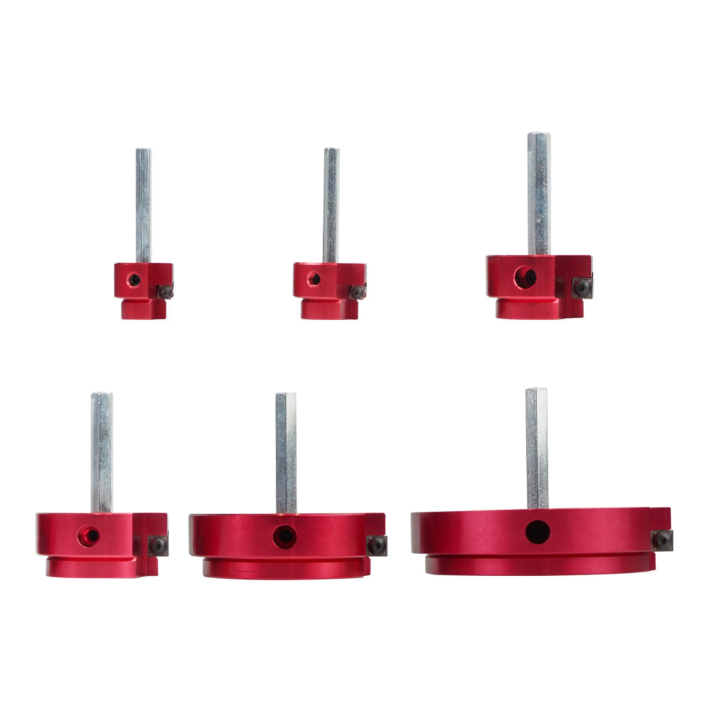 04529 for PPRK6 Plastic Pipe Fitting Reamer 6 Piece Kit Fit standard 1/2" drills