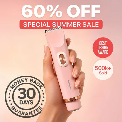 2 in 1 trimmer is / skin· to getting silky smooth