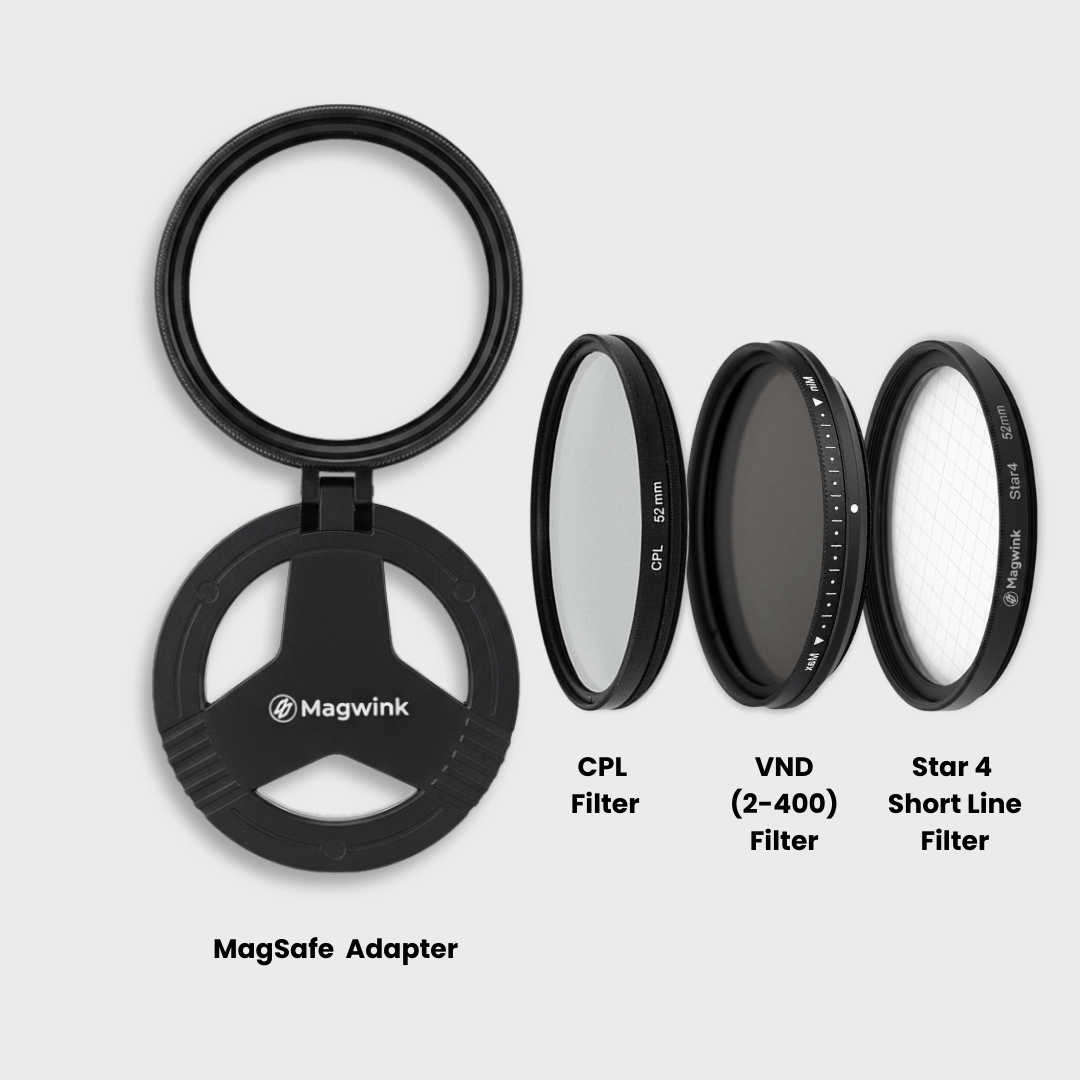 Magwink PZ300 MagSafe 52mm Filter System for iPhone
