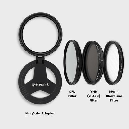Magwink PZ300 MagSafe 52mm Filter System for iPhone