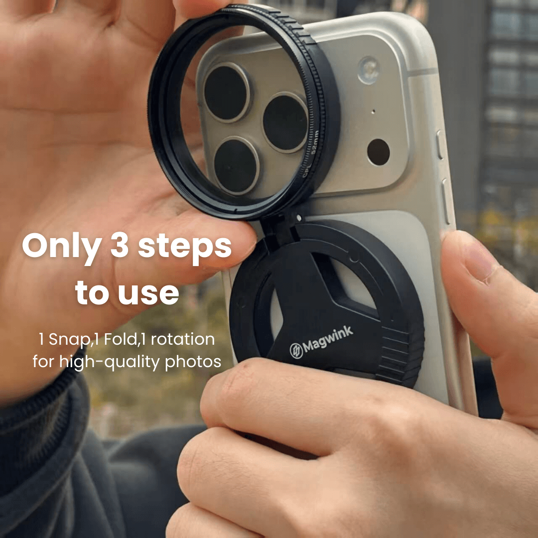Magwink PZ300 MagSafe 52mm Filter System for iPhone