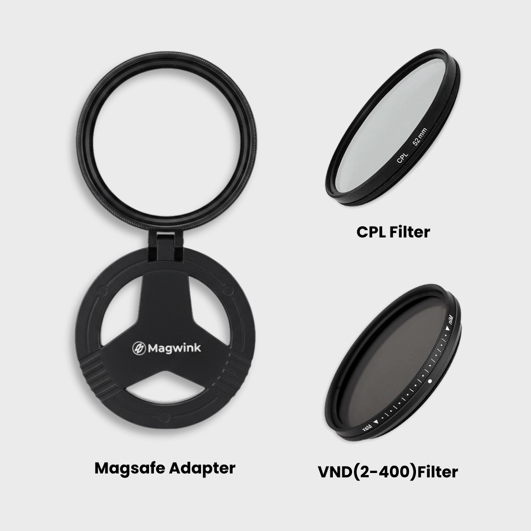 Magwink PZ300 MagSafe 52mm Filter System for iPhone