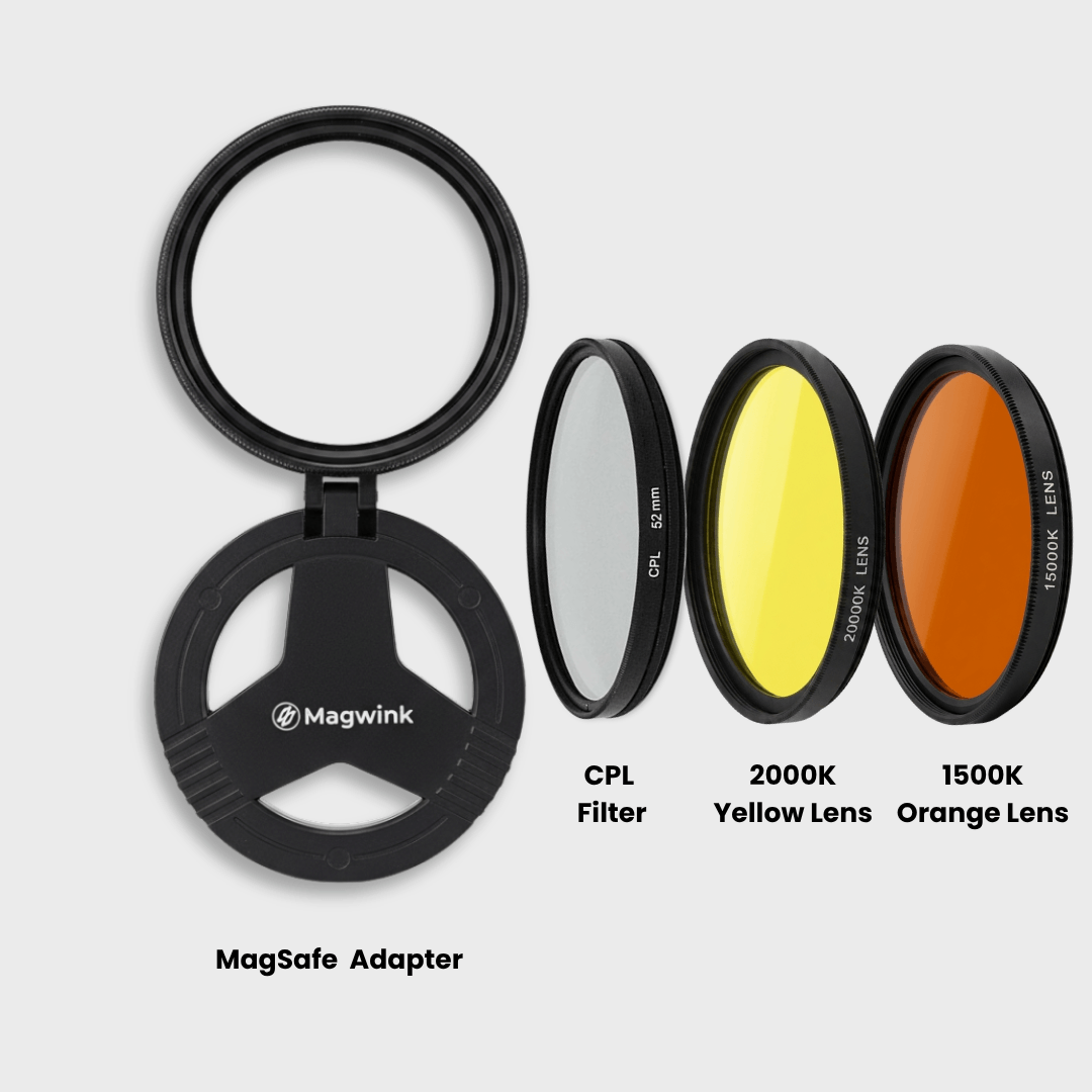 Magwink PZ300 MagSafe 52mm Filter System for iPhone